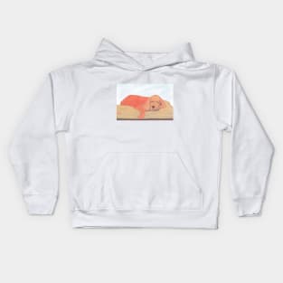 SLEEPING BEAUTY COCKER Kids Hoodie